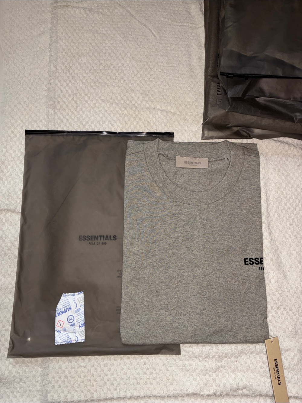 Essentials Heather Grey Crewneck Tee